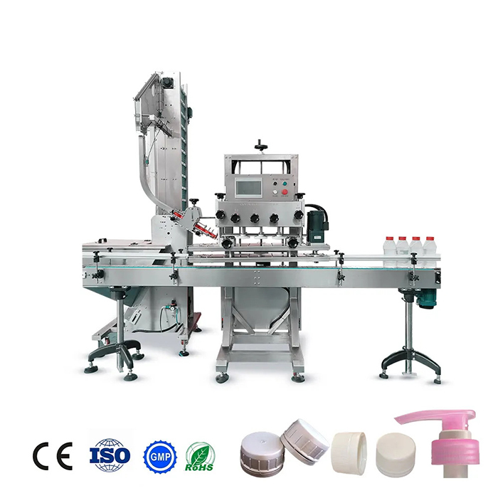 Potpuna automatska mašina za zatvaranje staklene boce za šampon