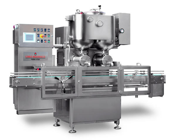 Poluautomatska mašina za punjenje voća s dvostrukim glavama 