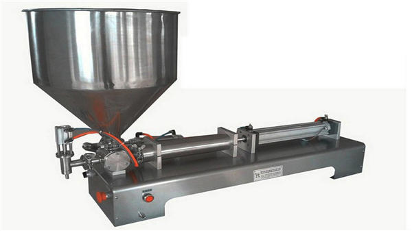 Polu-automatska mašina za punjenje vertikalnih pasta sa jednom glavom 